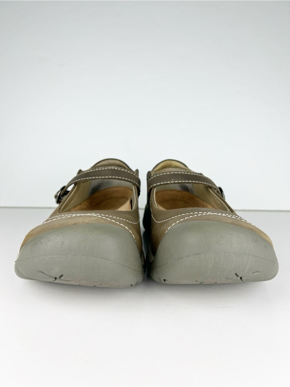 Keen Presidio II Mary Jane Brown Leather Gorpcore Hiking Comfort Shoes - Picture 3 of 11